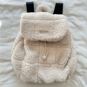 DKNY sherpa soft women’s backpack